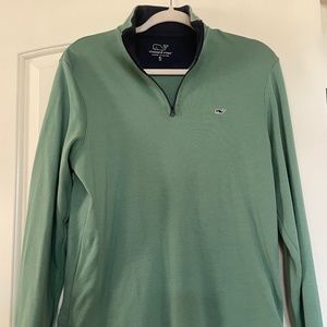 Vineyard Vines quarter zip Pima cotton pullover boys XL